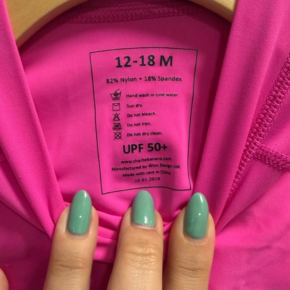 Charlie Banana Rash Guard - Picture 2 of 2